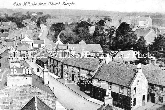 SC 716 - East Kilbride From Church Steeple, Scotland