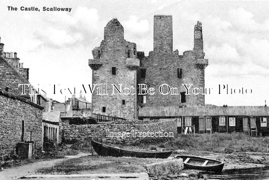 SC 721 - The Castle, Scalloway, Shetland, Scotland