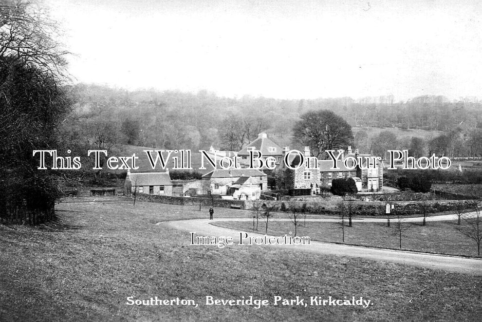 SC 727 - Southerton, Beveridge Park, Kirkcaldy, Fife, Scotland c1910 ...