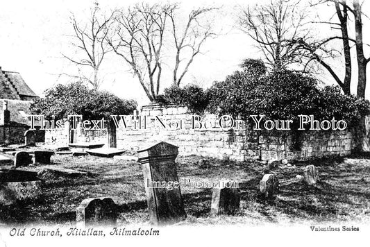 SC 742 - Old Church, Kilallan, Kilmalcolm, Scotland c1907