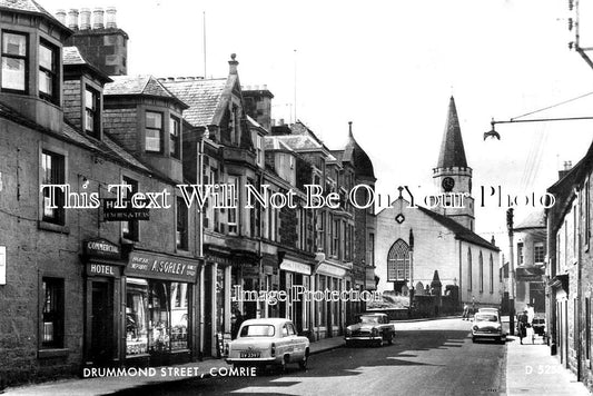 SC 747 - Drummond Street, Comrie, Perthshire, Scotland