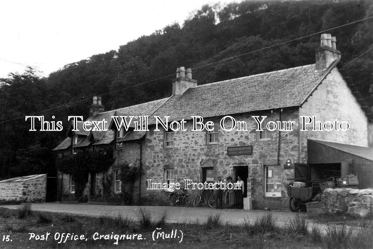 SC 753 - Craignure Post Office, Isle Of Mull, Scotland