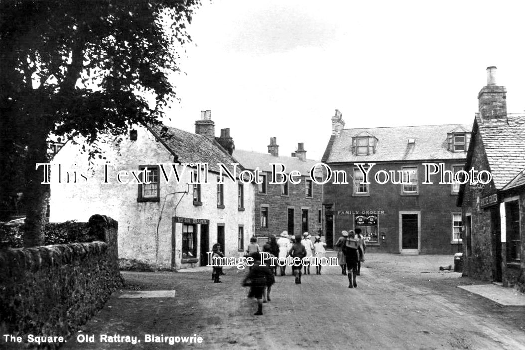 SC 755 - The Square, Old Rattray, Blairgowrie, Scotland – JB Archive