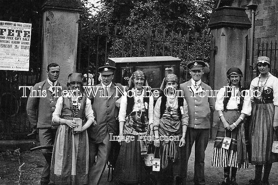 SC 769 - Merchants Fete At Morrisons Academy, Crieff, Scotland c1918