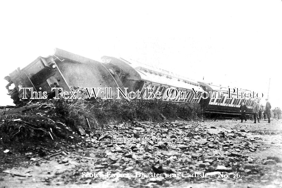 SC 790 - Scotch Express Railway Disaster Crash Near Carlisle, Scotland 1906