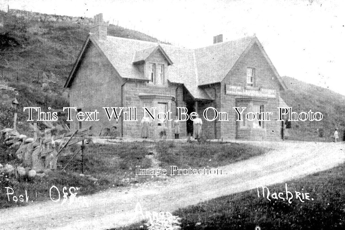 SC 795 - Machrie Post Office, Arran, Scotland c1911