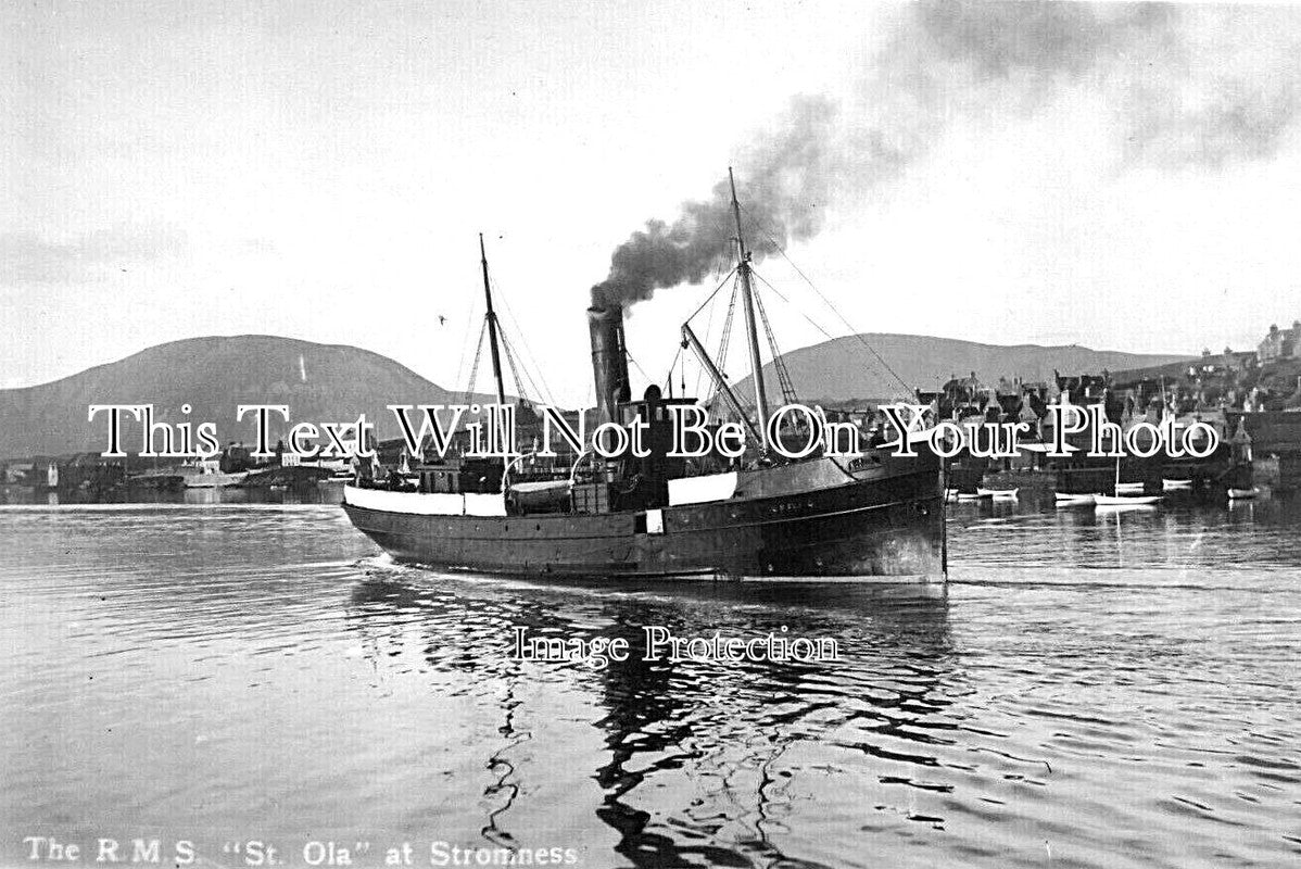 SC 807 - RMS St Ola At Stromness, Orkney, Scotland