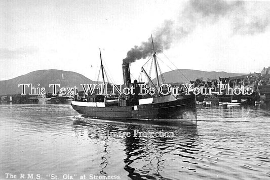 SC 807 - RMS St Ola At Stromness, Orkney, Scotland