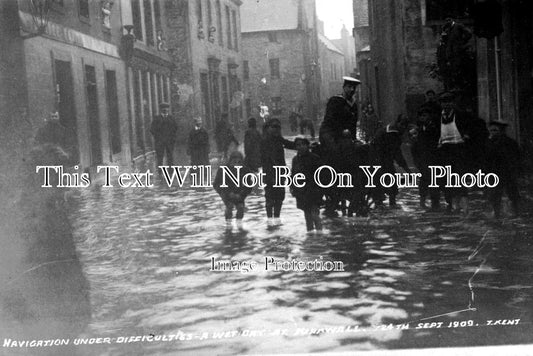 SC 858 - The Kirkwall Flood, Orkney Islands, Scotland 1909