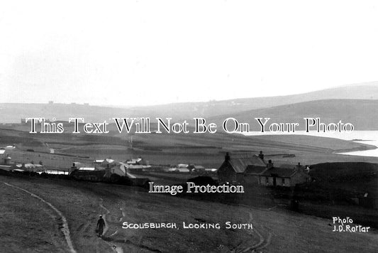 SC 863 - Scousburgh Looking South, Dunrossness, Scotland