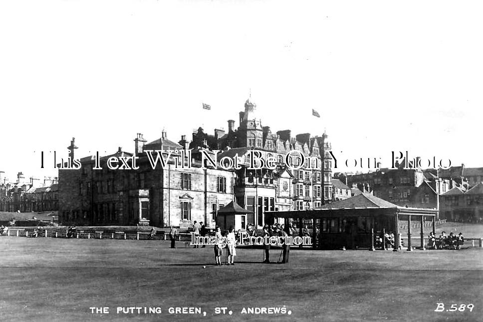 SC 872 - The Putting Green, St Andrews Golf Club, Scotland