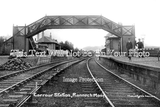 SC 875 - Corrour Railway Station, Rannoch Moor, Perthshire. Scotland