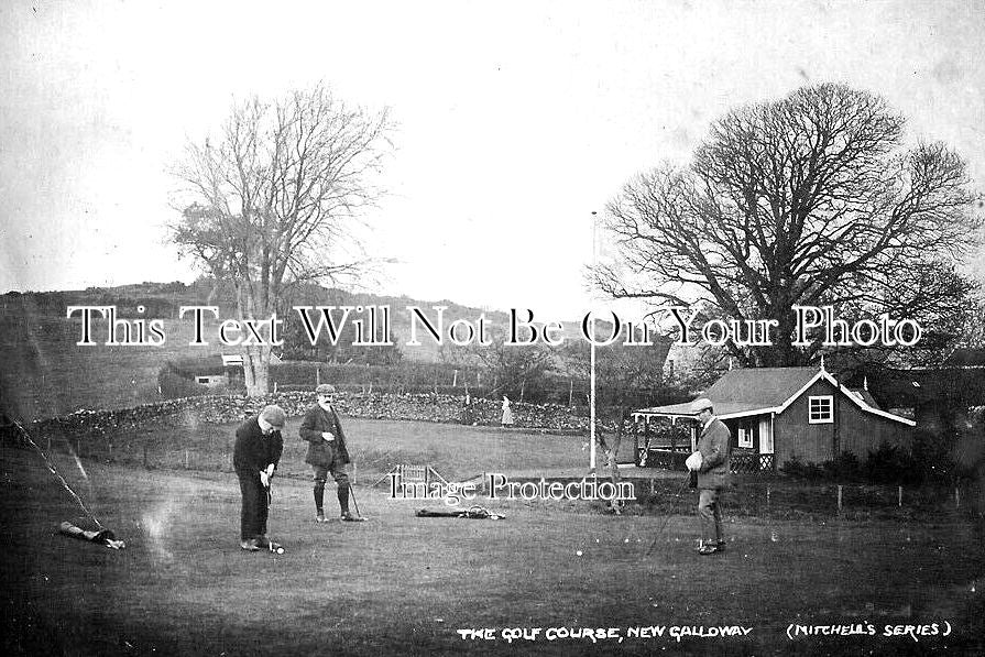 SC 879 - New Galloway Golf Course, Scotland c1909