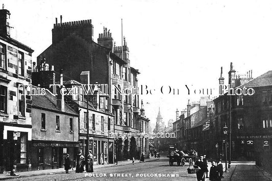 SC 897 - Pollok Street, Pollokshaws, Glasgow, Scotland c1919