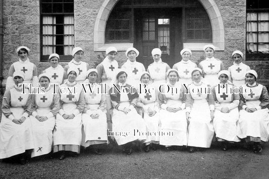 SC 902 - VAD Nurses, Oldmill Military Hospital, Aberdeen, Scotland c1918