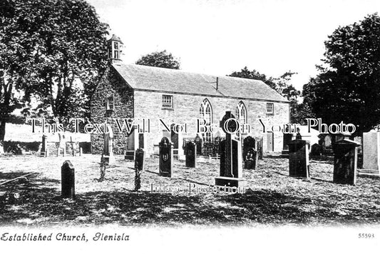 SC 912 - Established Church, Glenisla, Alyth, Perthshire, Scotland c1910