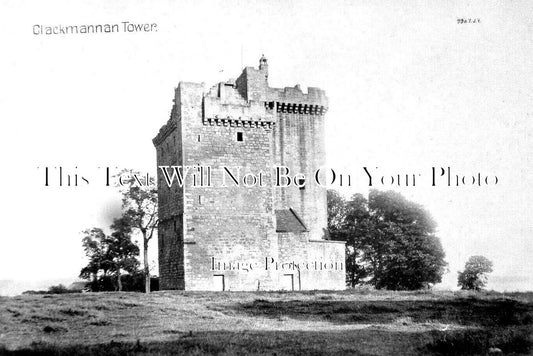 SC 919 - Clackmannan Tower, Clackmannanshire, Scotland c1918