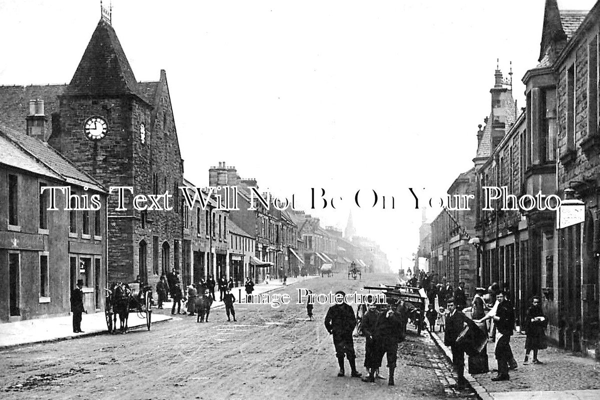 SC 92 - Main Street, Broxburn, Scotland c1907