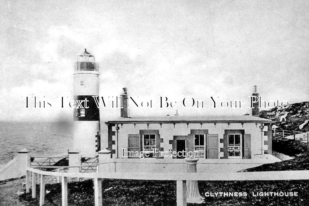 SC 929 - Clythness Lighthouse, Caithness, Scotland