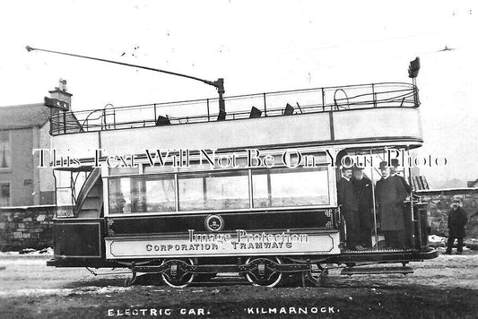 SC 936 - Kilmarnock Corporation Tramways Electric Car, Scotland