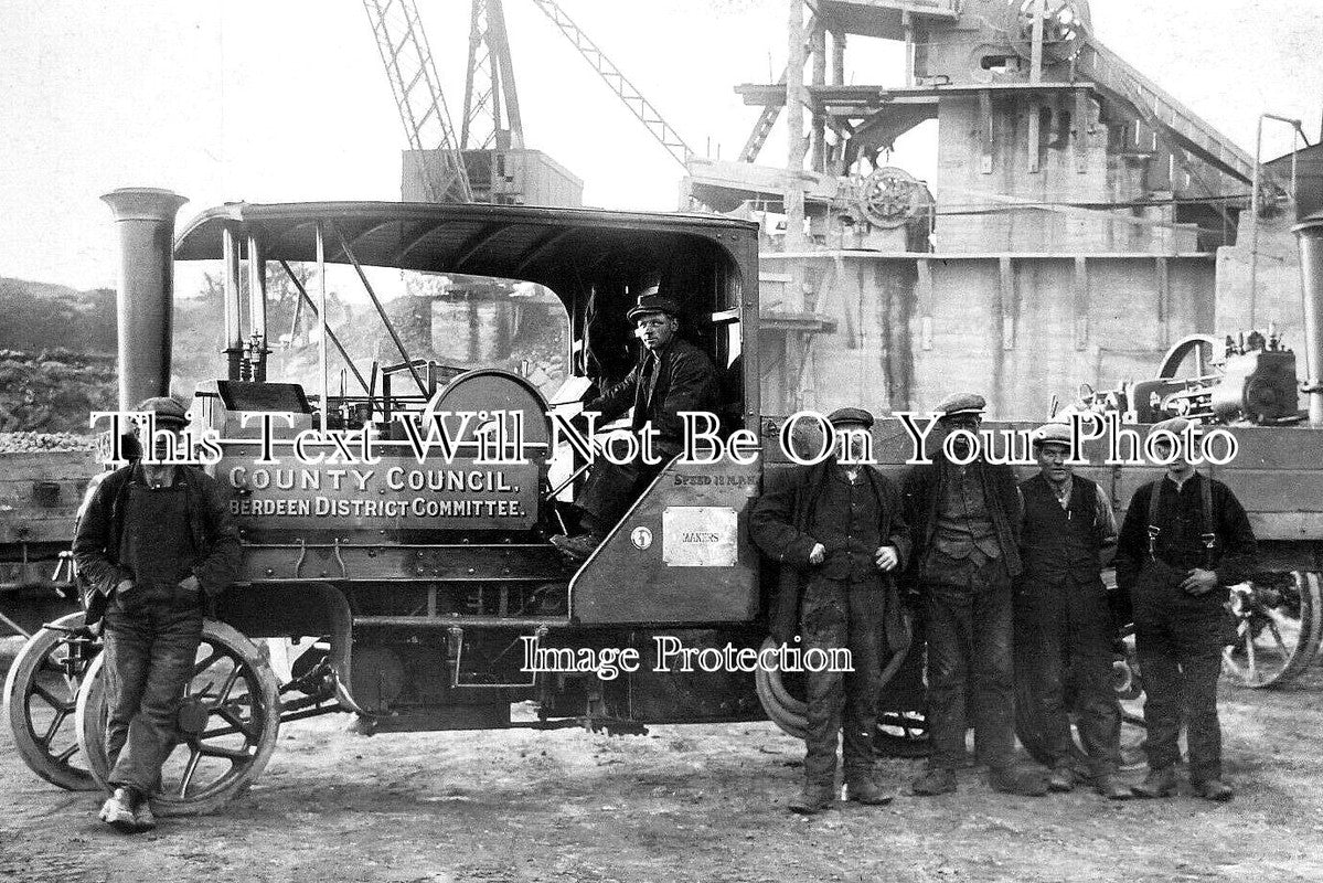 SC 938 - Aberdeen County Council Steam Lorry, Scotland – JB Archive