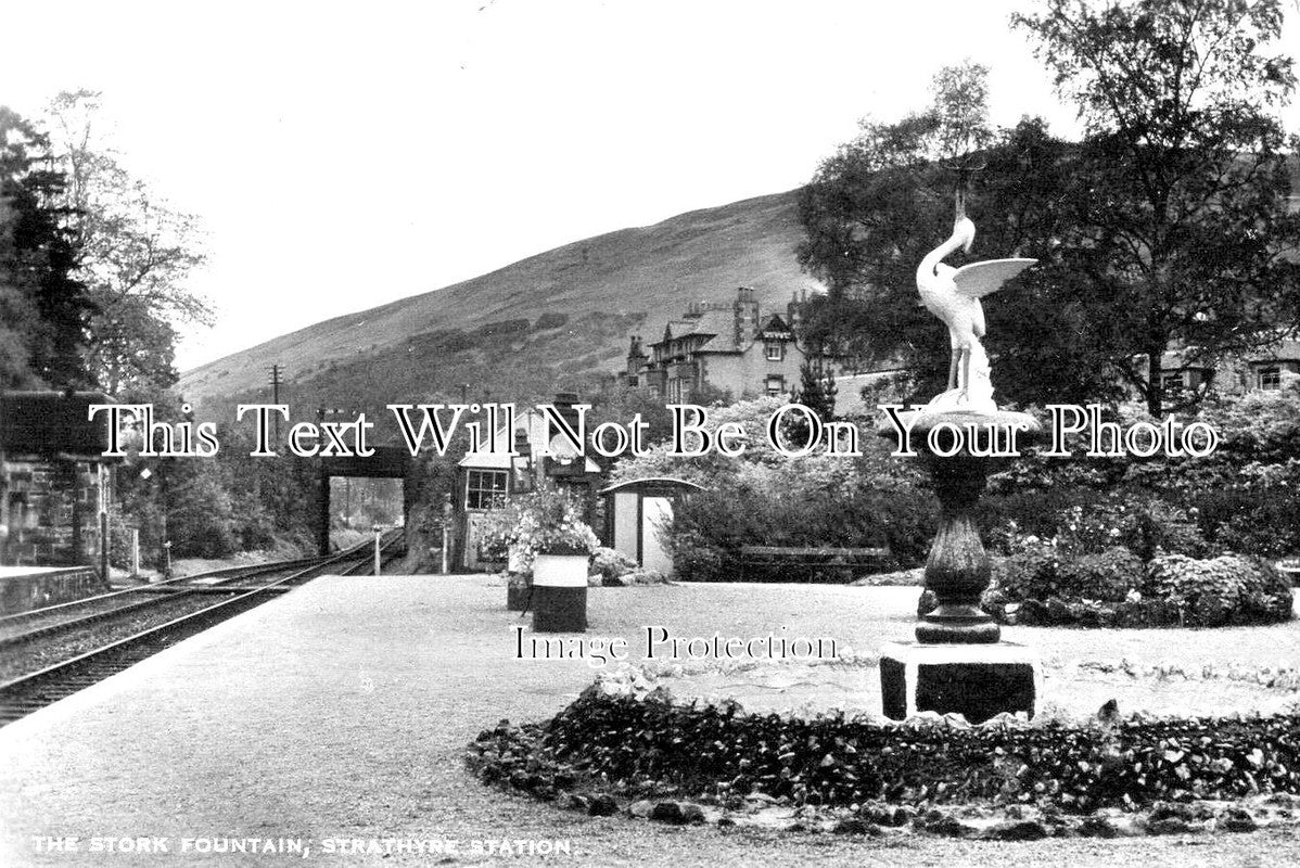 SC 94 - Strathyre Railway Station, Perthshire, Scotland – JB Archive