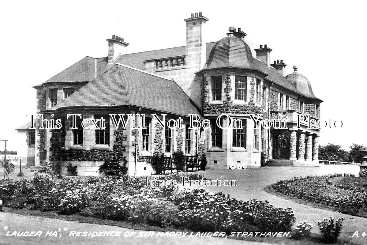 SC 950 - Lauder Ha Residence Of Sir Harry Lauder, Strathaven, Scotland