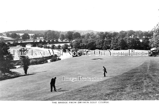 SC 953 - The Bridge From Drymen Golf Course, Scotland