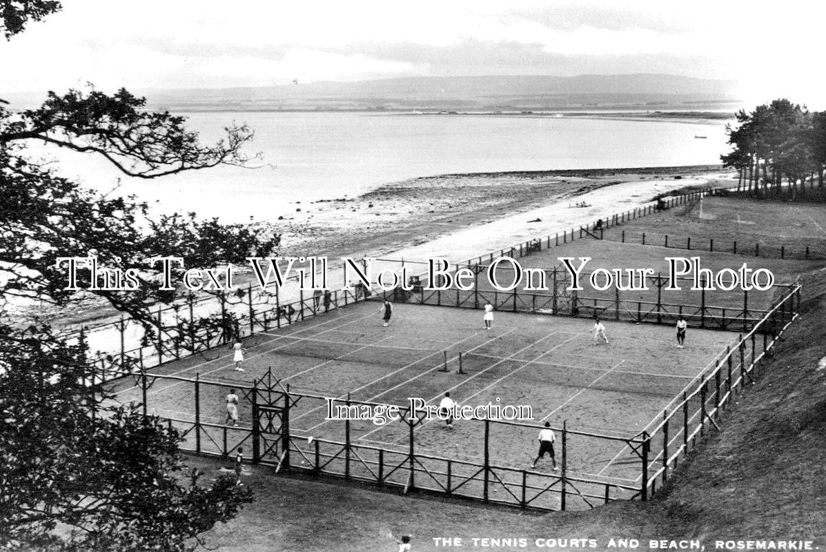 SC 965 - Rosemarkie Tennis Courts, Scotland