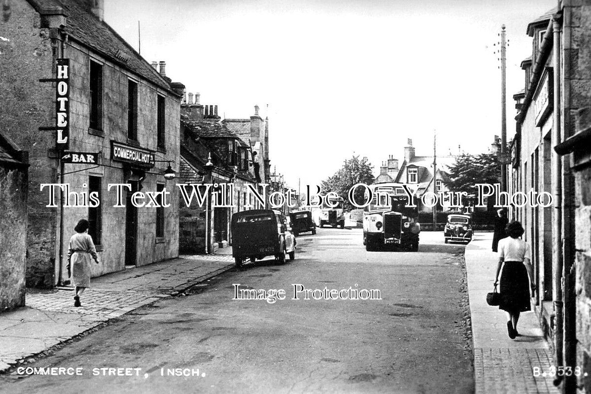 SC 989 - Commerce Street, Insch, Scotland c1958