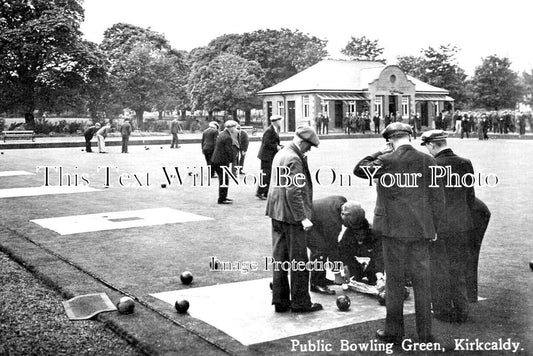 SC 99 - Public Bowling Green, Kircaldy, Fife, Scotland