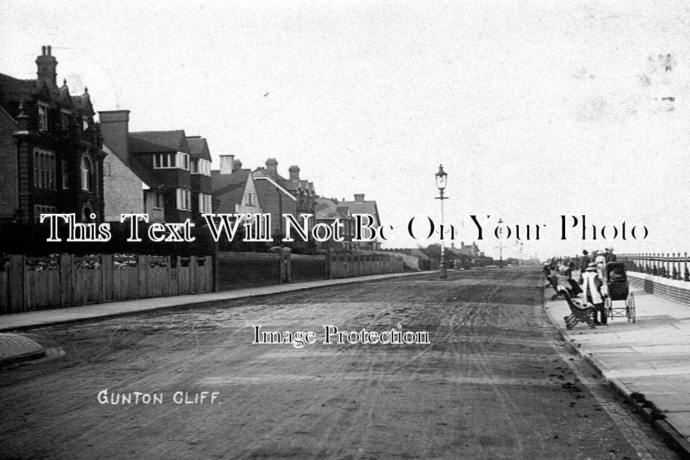 SF 1001 - Gunton Cliff, Lowestoft, Suffolk c1913