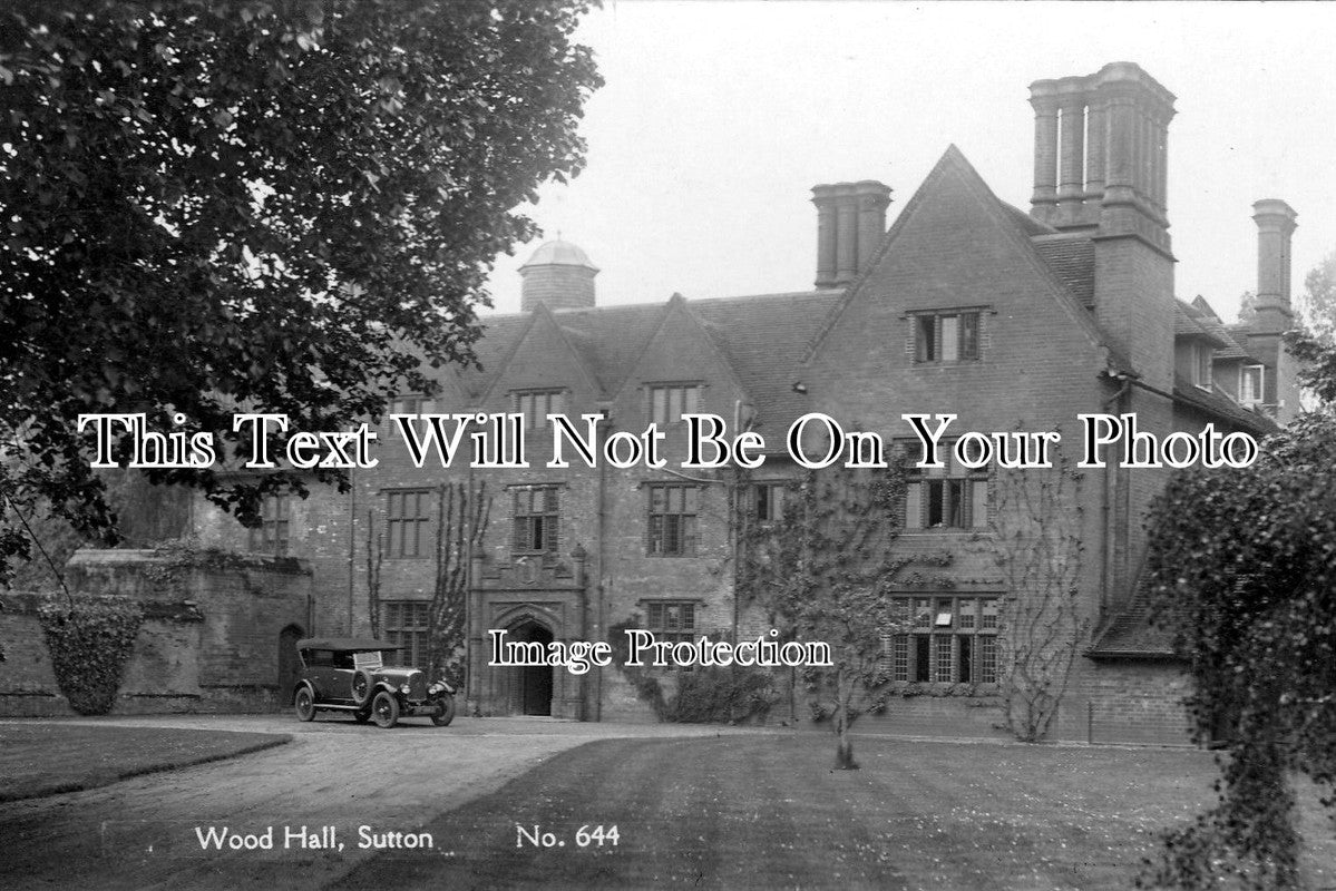 SF 1010 - Woodhall Manor, Sutton, Suffolk c1930