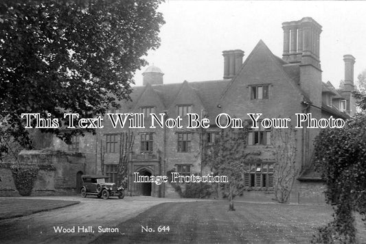 SF 1010 - Woodhall Manor, Sutton, Suffolk c1930