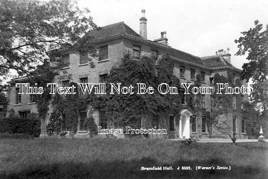 SF 1028 - Bramfield Hall, Halesworth, Suffolk c1926