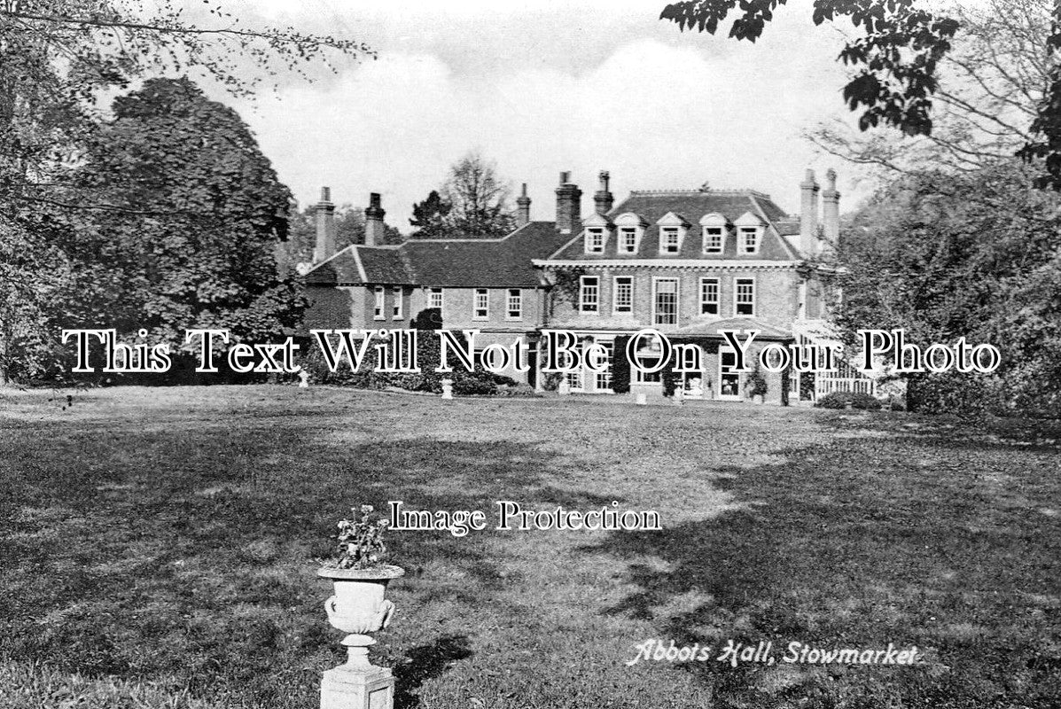 SF 1031 - Abbots Hall, Stowmarket, Suffolk c1920