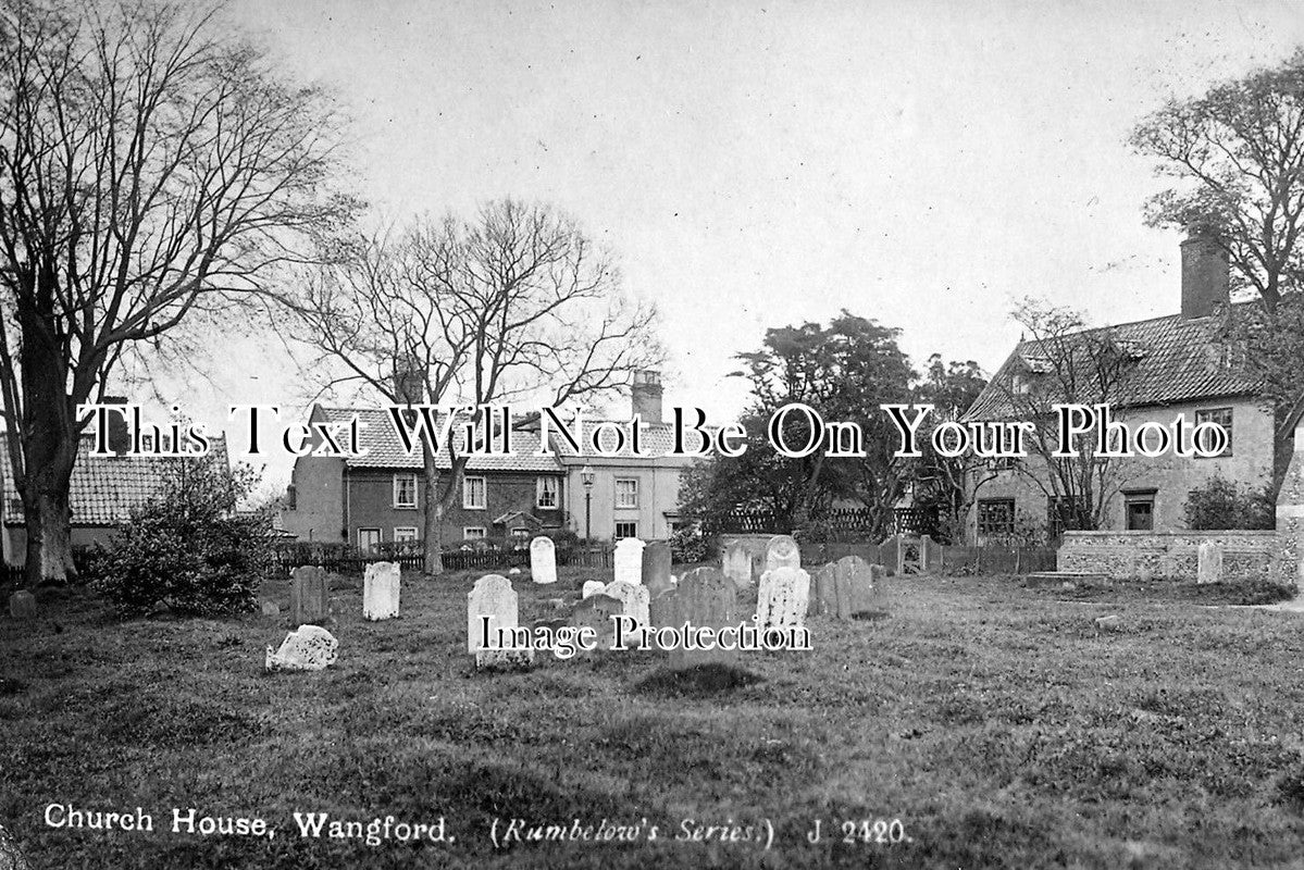 SF 1032 - The Graveyard & Church House, Wangford, Suffolk