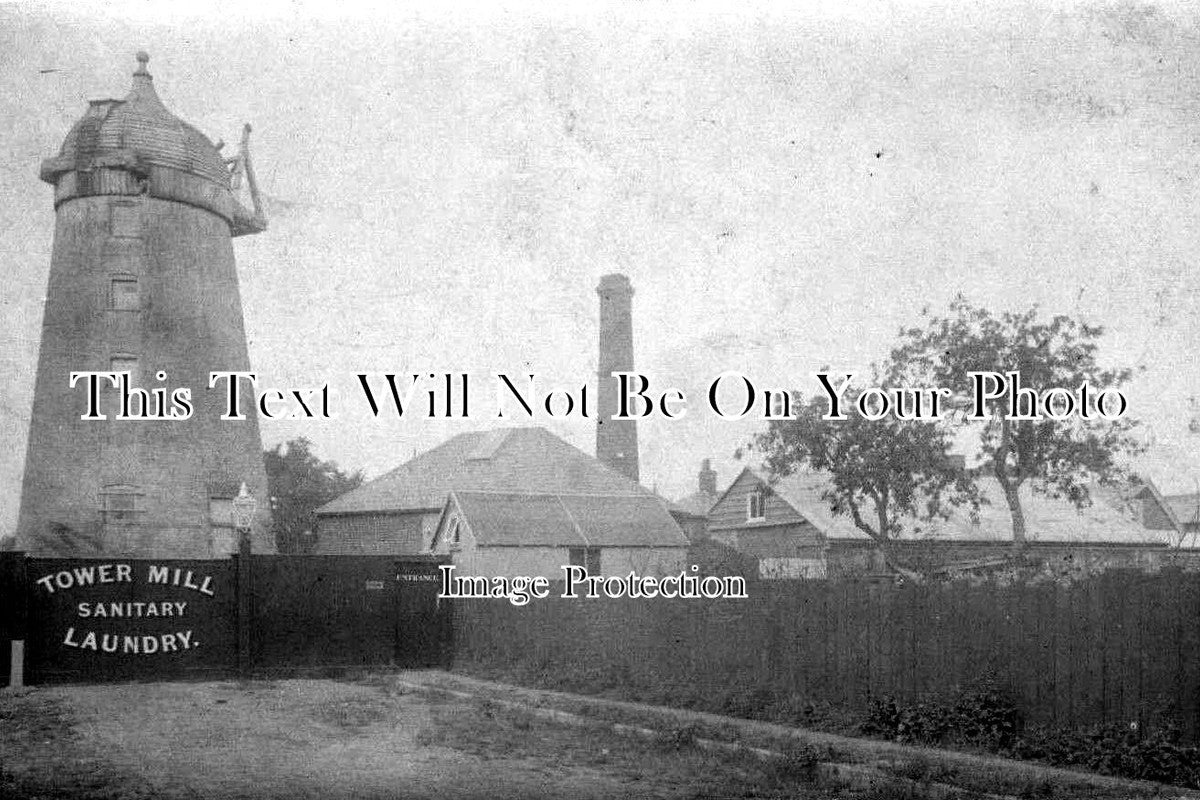 SF 1056 - Windmill, Tower Mill Sanitary Laundry, Ipswich, Suffolk