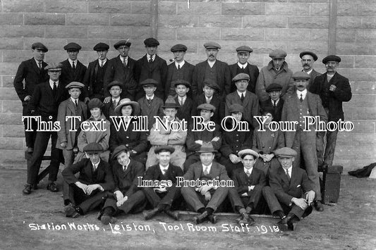 SF 1061 - Station Works, Leiston, Tool Room Staff, Suffolk 1918