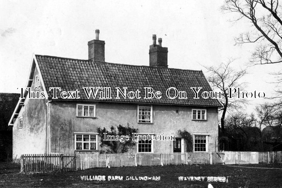 SF 1071 - Village Farm, Gillingham, Suffolk c1906