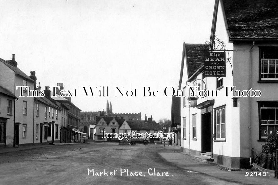 SF 1074 - Market Place, Clare, Suffolk