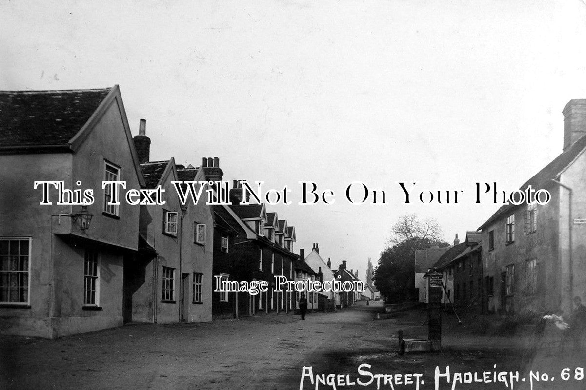 SF 1080 - Angel Street, Hadleigh, Suffolk c1914