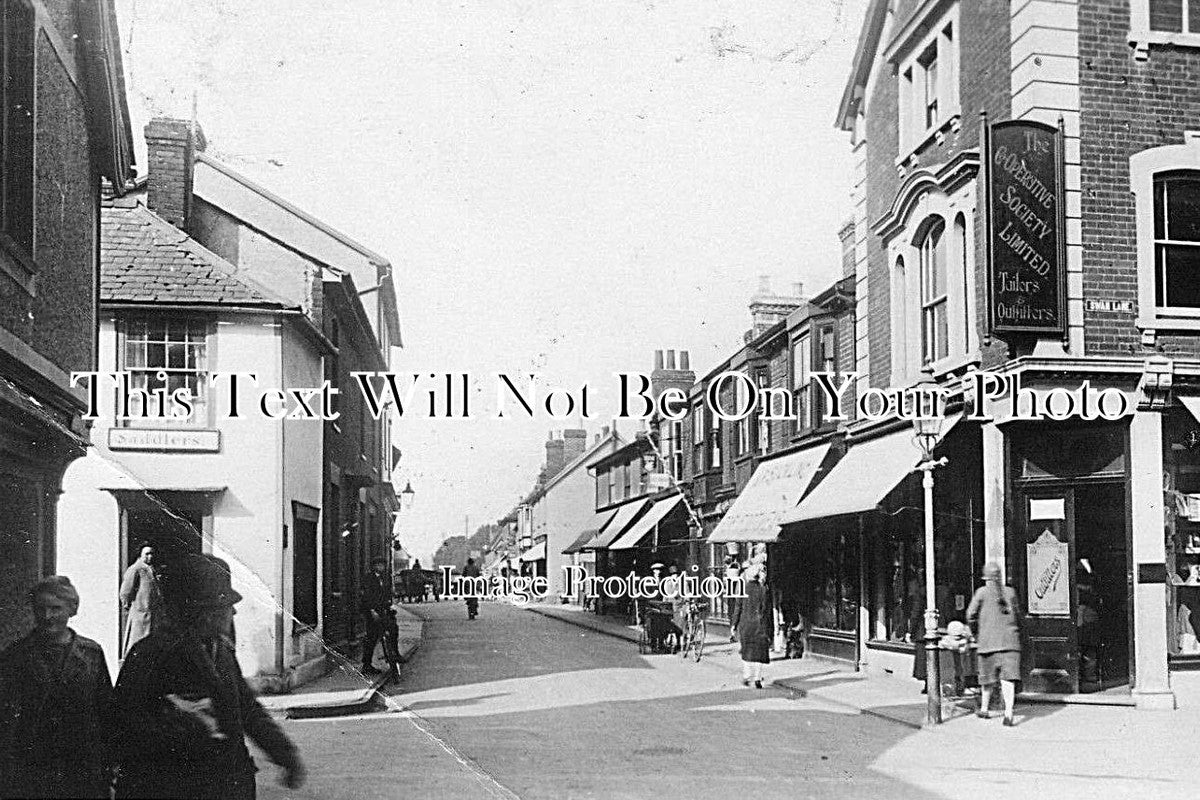 SF 1097 - Queen Street, Swan Lane, Haverhill, Suffolk c1923