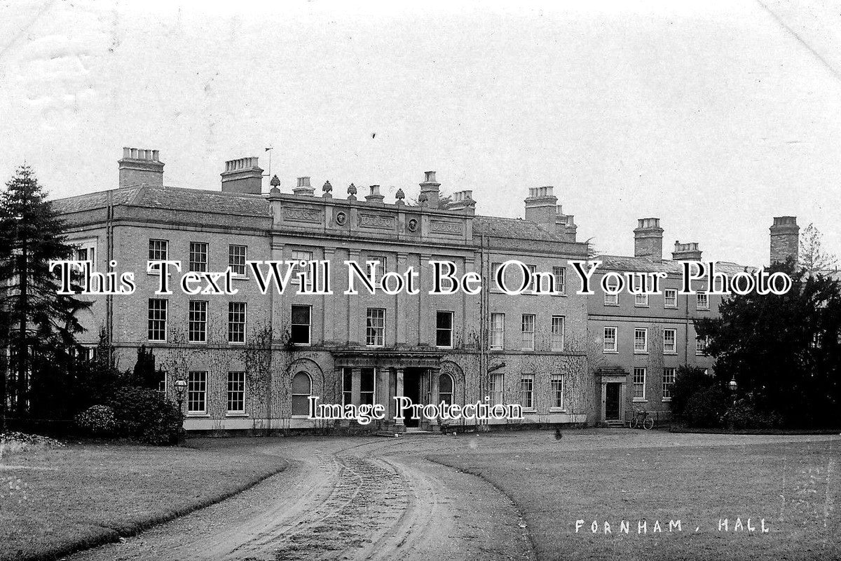 SF 115 - The Hall, Fornham, Suffolk c1909