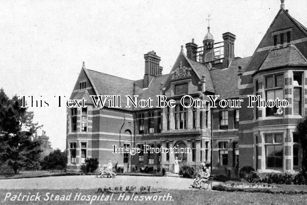 SF 1195 - Patrick Stead Hospital, Halesworth, Suffolk c1918 WW1