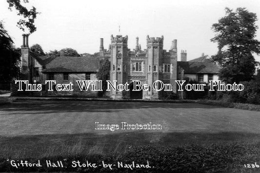 SF 1197 - Gifford Hall, Stoke By Nayland, Suffolk