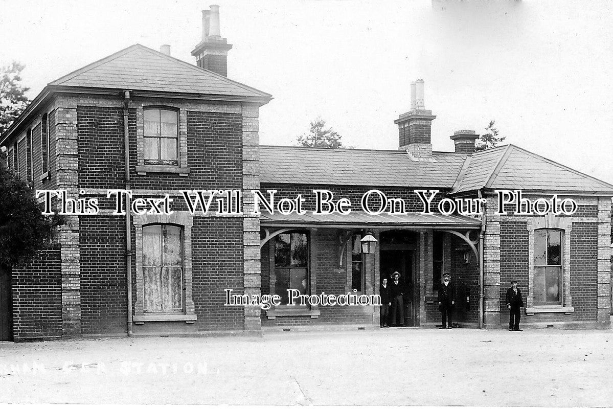 SF 124 - Lavenham Railway Station, Suffolk