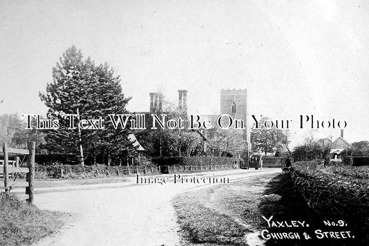 SF 126 - The Street & Church, Yaxley, Suffolk