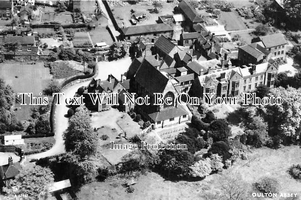 SF 1272 - Oulton Abbey Aerial View, Suffolk