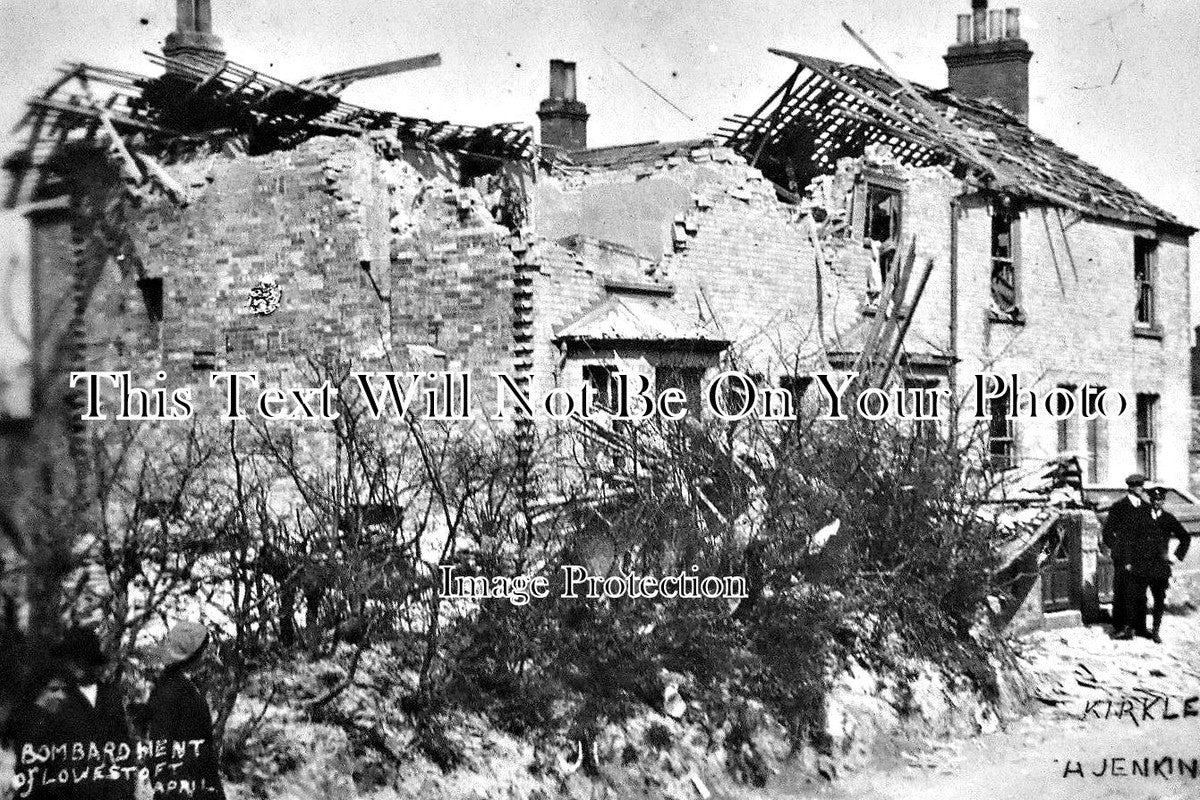 SF 1285 - Bombardment Of Lowestoft, Suffolk 1916 WW1